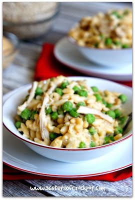 CrockPot Recipe for Hummus Orzo with Chicken and Peas...it's a one pot meal and is so creamy--kind of like risotto! #easydinner #onepotmeal Orzo With Peas, Recipe For Hummus, Chicken And Peas, Orzo With Chicken, Chicken And Orzo, Crockpot Chicken Healthy, Slow Cooker Turkey, Crockpot Recipe, Leftover Turkey