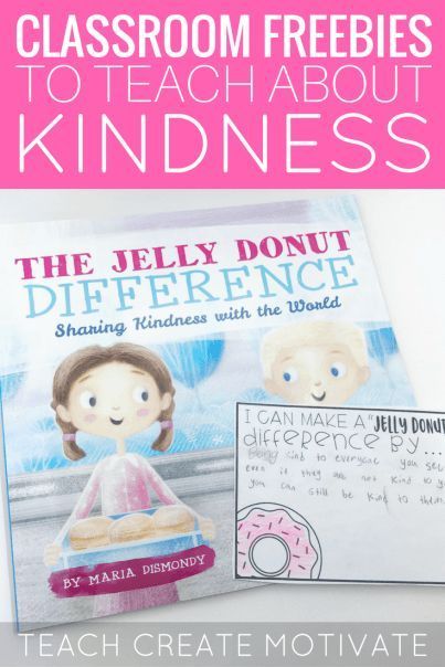 Donut Classroom, Kindness In The Classroom, Kindness Lessons, Jelly Donut, Teaching Kindness, Kindness Activities, Responsive Classroom, Elementary Counseling, Classroom Freebies