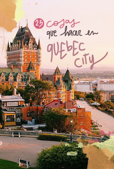 15 cosas que ver y hacer en Quebec City ❤️ Canada Trip, Inspirational Blogs, Canada Toronto, Montreal Quebec, America And Canada, Travel Places, Quebec City, Quebec Canada, Montreal Canada