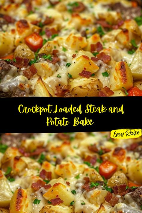 Philly Cheese Steak Crock Pot, Steak And Potatoes, Baby Red Potatoes, Top Sirloin Steak, Potato Bake, Sirloin Steak, Baby Red, Sirloin Steaks, Philly Cheese Steak