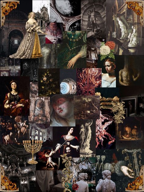 #baroqueaesthetic #timeperiodaesthetic #artaesthetic #art #baroque #timeperiod #aesthetic #collage #wallapaper Baroque Art Aesthetic, Baroque Collage, Baroque Aesthetic Fashion, Baroque Nails, Baroque Aesthetic, Fantasy Collage, Wonderful Wallpapers, Meaningful Paintings, Art Baroque