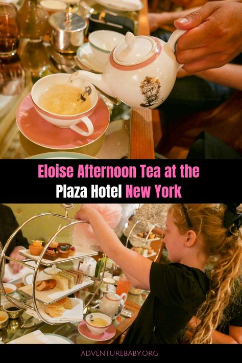 Eloise Afternoon Tea at the Plaza Hotel, New York Eloise Tea At The Plaza, Tea At The Plaza, Plaza Hotel New York, The Plaza Hotel Nyc, Eloise At The Plaza, Day In New York City, Palm Court, Pink Pink Pink, Tea Places