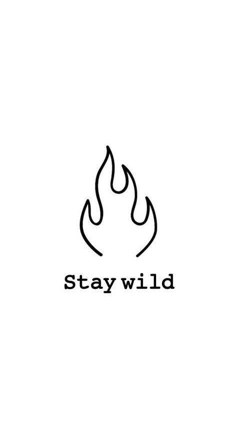 Stay Wild Tattoos For Women, Stay Wild Tattoo, Xmas Tattoo, Hat Burning, Wild Tattoo, Mini Tattoo, Tattoos Women, Tattoo Project, Stay Wild