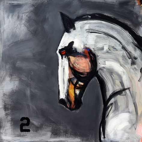 Acrylic Horse Painting, Horse Paintings Acrylic, Abstract Horse Art, Abstract Horse Painting, Real Painting, Bull Art, Horse Sketch, Abstract Horse, Simple Painting