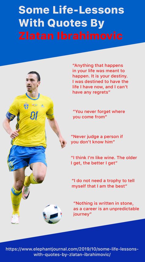 Football Field Dimensions, Zlatan Ibrahimovic Quotes, Teammate Quotes, La Galaxy Soccer, Inspirational Soccer Quotes, Football Tricks, Millionaire Mindset Quotes, Soccer Inspiration, Mad Men Fashion