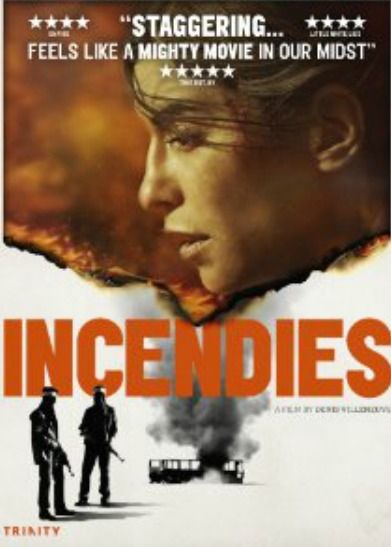 From Canadian director, Denis Villeneuve (who made the great "Polytechnique), comes Incendies, a movie so much grander in all ways .  The story spans three countries, in different languages, and is one that you must pay attention to, although anyone whom watches a lot of films will have this one figured out by about the halfway point.  Still, well filmed, and very grand in scale.  It is the type of movie that is about something, but not too "arty"..and on the scale that wins awards for grandeur. Incendies Movie, Hollywood Poster, Beau Film, Galaxy Movie, Denis Villeneuve, Movies Worth Watching, Foreign Film, The Best Films, Great Films