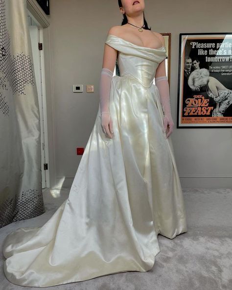 Vivienne Westwood Wedding Dress, Vivienne Westwood Wedding, Wedding Corset, The Vivienne, Ball Gowns Evening, Satin Wedding Dress, Satin Wedding, Perfect Wedding Dress, Wedding Dress Inspiration