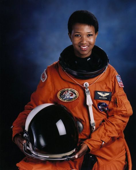 Mae Jemison. Decatur, Alabama, U.S. Mae Carol Jemison (born October 17, 1956) is an American engineer, physician, and former NASA astronaut. She became the first black woman to travel in space when she served as a mission specialist aboard the Space Shuttle Endeavour.