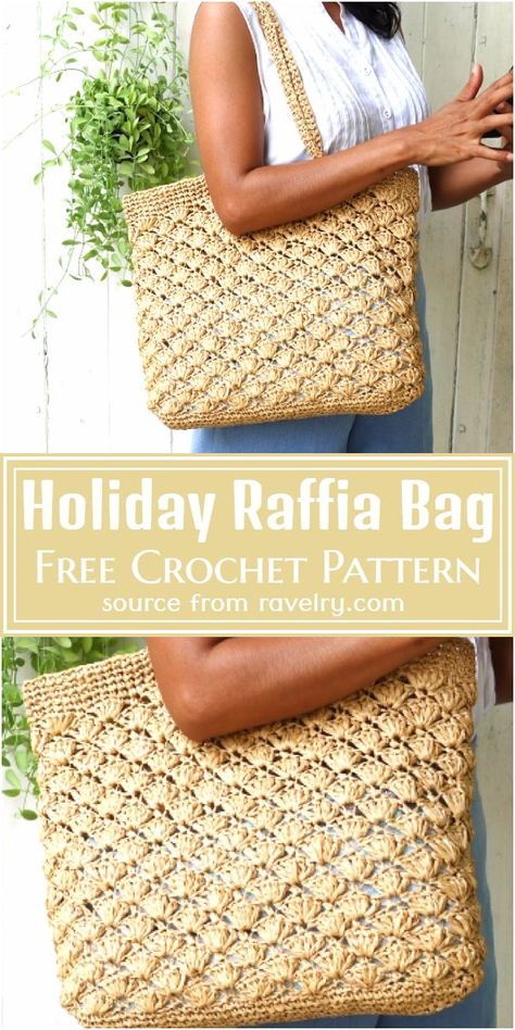 Crochet Rafia Bags Pattern, Raffia Bag Crochet Pattern, Raffia Bag Pattern Free, Rafia Crochet Bag, Crochet Raffia Bag Pattern Free, Rafia Bags Crochet Pattern, Raffia Ideas, Raffia Bag Pattern, Raffia Crochet Bag