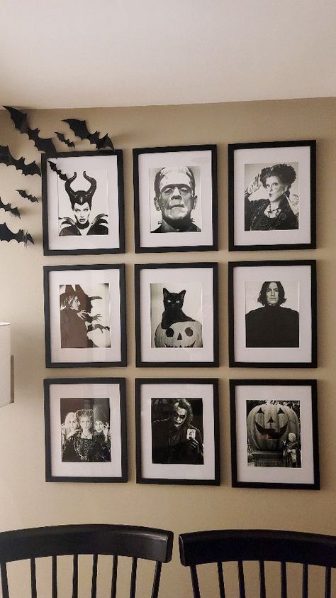 Officially Spooky Season. 🦇 #halloweenstyle #halloweendecorations #halloweendecor #cozyhalloween #severussnape #hocuspocus #halloweentown … | Instagram Brandi Bowman Putnam, Half Bath Halloween Decor, Halloween Women Costume Ideas, Women Costume Ideas, Halloween Crafts Ideas, Fangtastic Halloween, Party Ideas Halloween, Magical Childhood, Halloween Dollhouse