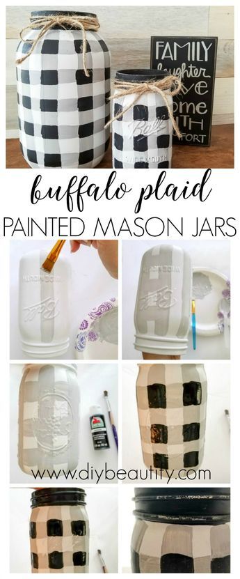 Chalk Paint Mason Jars, Jar Projects, Jar Crafts Diy, Diy Hanging Shelves, Mason Jar Projects, Mason Jar Flowers, Diy Mason Jar, Mason Jar Ideas, Wine Bottle Diy Crafts