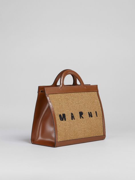 SUMMER TOTE EW | Marni Marni Market, Summer Tote, Woman Bags Handbags, Mcm Logo, Looks Chic, Bags Accessories, Online Clothing, Calf Leather, Bags Handbags