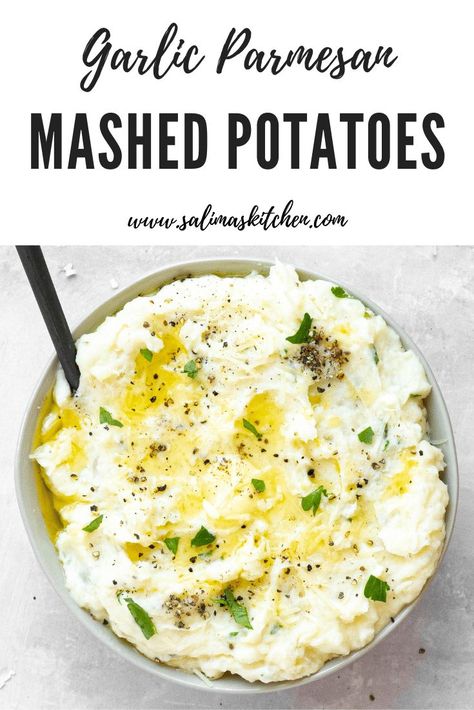 Microwave Mashed Potatoes, Classic Mashed Potatoes Recipe, Boursin Mashed Potatoes, Cauliflower Mashed Potatoes Recipe, Mashed Potatoes From Scratch, Garlic Parmesan Mashed Potatoes, The Best Mashed Potatoes, Creamy Mashed Potatoes Recipe, Parmesan Mashed Potatoes