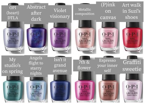 Opi Abstract After Dark, Opi Metallic Composition, Opi My Studio’s On Spring, Opi 7th And Flower, Opi Dtla, Best Nail Polish Brands, Opi Fall, Opi Nail Polish Colors, Aqua Nails