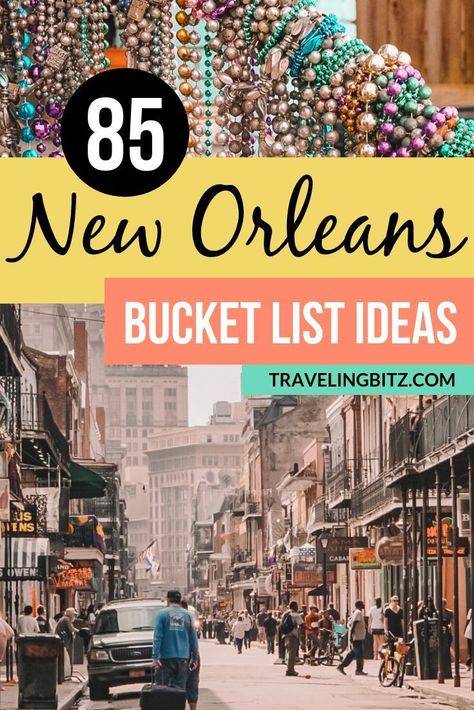 New Orleans Itinerary, New Orleans Vacation, Best Bucket List, Usa Bucket List, Louisiana Travel, Bucket List Ideas, New Orleans Travel, Usa Travel Guide, Long Flights