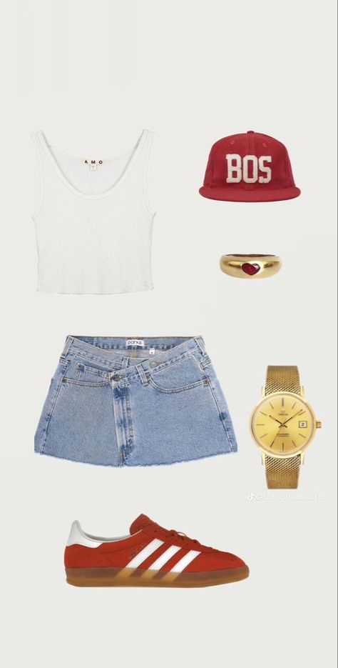 Maryland Game Day Outfit, Big 10 Gameday Outfits, Move In Day Outfit, Darty Outfits, College Game Day Outfit, Red Outfit Ideas, Gameday Fits, College Gameday Outfits, Outfit Inspo Summer