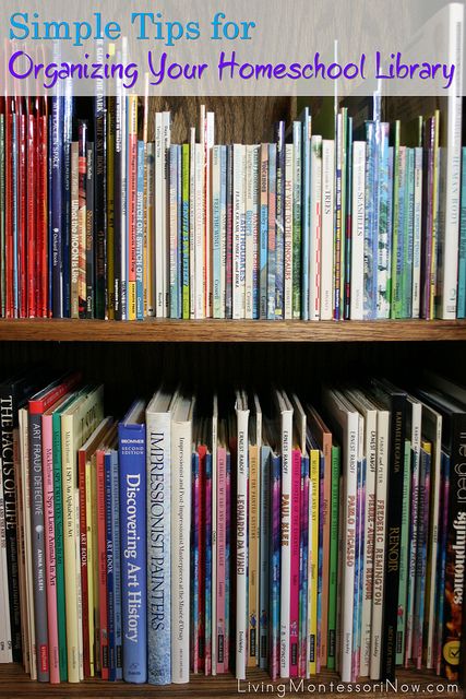 Have you wondered how to organize your kids' books at home? Whether you have a homeschool library or just want to organize any size of home library, I have some simple tips that worked to organize a huge home library through three moves and preschool through high school homeschooling. Home Library Organization, Homeschool Library, Library Organization, Tips For Organizing, Homeschool Books, Homeschool Classroom, Homeschool High School, Homeschool Help, Homeschool Planning