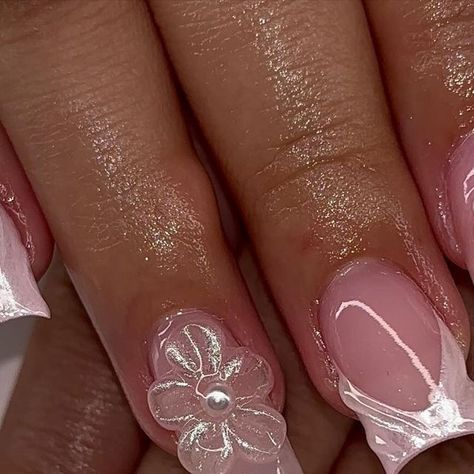 ೃ⁀➷ phoenix, az polygel nail tech 🎀*ೃ༄ on Instagram: "these are so ethereal ⋆⁺₊🪷🎧🩰.  • • •  🩰 ༘⋆DM TO BOOK! ੈ♡⸝💌  ~~~~~ set inspo: @nailsxomari 🩷. - - - - - - - - - - - - - - - - - - - - -  •*⁀➷ FOLLOW @klawedbykemii FOR MORE NAIL CONTENT 🎀🫶🏽 *ೃ༄ ——— #polygelnails #explorepage #nails #pinknails #hellokitty #frenchtips #arizona #homebased #klawedbykemii #aznailtech #polygel #phoenixarizona #602 #viral #trending #teennailtech #reels #nailart #shortnails #frenchies #3dnailart #makartt" 3d Nail Art Short Nails, Short Polygel Nails Design, Short 3d Nails, Short Polygel Nail Ideas, Polygel Nails Ideas, Arizona Nails, Polygel Nail, Teen Nails, Birthday Inspo