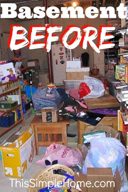 This Simple Home: Clutter-Free Basement. Really? Decluttering Basement, Clearing Out Clutter, Old Basement, Deep Cleaning Checklist, Basement Reno, How Do You Clean, Simple Home, Cleaning Checklist, Household Tips