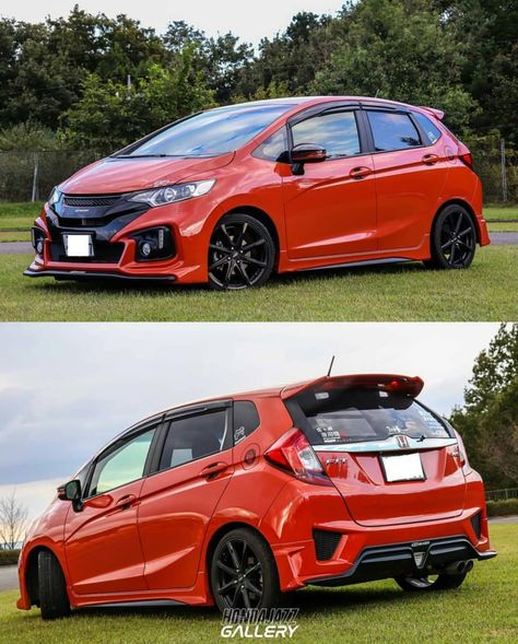 Honda Jazz Rs Modified, Honda Fit Sport Modified, Honda Jazz Sport, Honda Jazz Modified, Cute Small Cars, Honda Fit Modified, Jdm Logo, Jazz Gk5, Honda Fit Sport