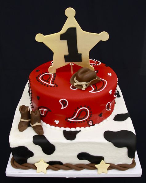 First birthday for that little buck-a-roo! Cowboy Birthday Cakes, Cowboy Cake, Wild West Birthday, Cowboy Cakes, Rodeo Birthday Parties, Cowboy Theme Party, Western Birthday Party, Horse Birthday Parties, Cowboy Birthday Party