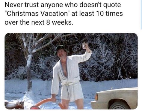 Let's see who know's their Christmas Vacation!  #christmasvacation #quote #christmas #nationallampoons #cousineddie #clarkgriswald Christmas Vacation Meme, Vacation Quotes Funny, Christmas Vacation Movie Quotes, Vacation Meme, Christmas Vacation Party, Christmas Vacation Quotes, Funny Christmas Movies, Christmas Vacation Movie, Never Trust Anyone