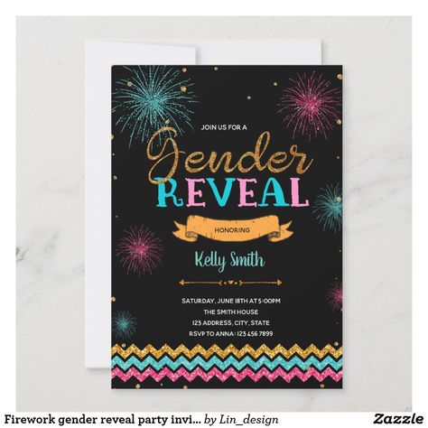 Firework Gender Reveal Party, Touchdown Or Tutus, Firework Gender Reveal, What Will It Bee, Gender Reveal Themes, Gender Reveal Party Invitations, Gender Reveal Party Ideas, Reveal Party Ideas, Gender Reveal Invitations