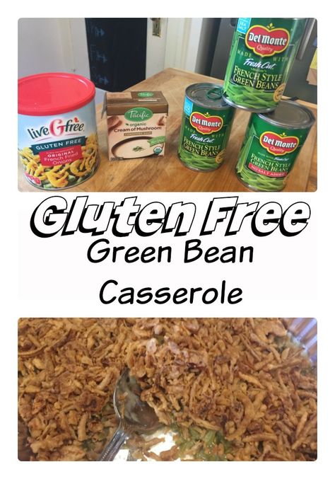 green-bean-casserole Gluten Free Green Bean Casserole Easy, Gluten Free Green Bean Casserole, Gluten Free Thanksgiving Recipes, Green Bean Casserole Easy, Vegan Green Bean Casserole, Candied Yams, Gluten Free Holiday, Greenbean Casserole Recipe, Gluten Free Sides