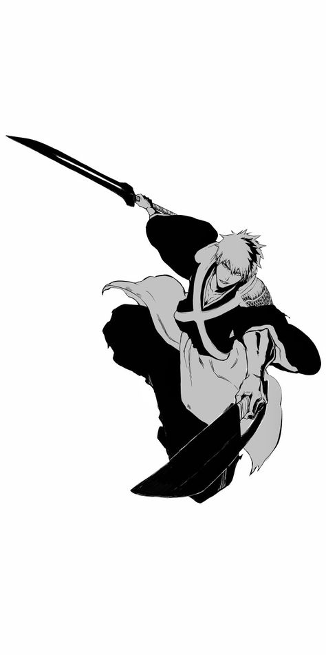 Bleach wallpaper, 黒崎 一護 Author of art: "@mitu_hide43" on twitter Bleach Cool Wallpaper, White Ichigo Wallpaper, Ichigo Manga Wallpaper, White Manga Wallpaper, Bleach Wallpaper Ichigo, Bleach Black And White, Bleach Tybw Wallpaper, Bleach Backgrounds, Bleach Manga Wallpaper