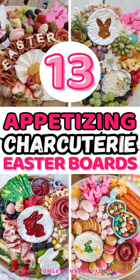 Easter Boards Food, Easter Cheese Board Ideas, Easter Charcuterie Board Ideas Easy, Easter Themed Charcuterie Board, Easter Charcuterie Board Dessert, Easter Board Ideas, Spring Charcuterie Board Ideas, Charturie Board, Easter Charcuterie Board Ideas