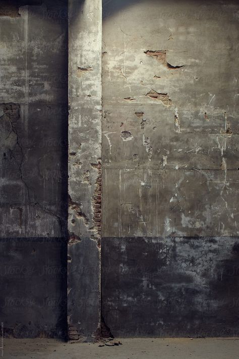 Old Plaster Wall Of An Interior Building | Stocksy United Vincenzo De Cotiis, Distressed Walls, Concrete Walls, Fire Photography, Wall Texture, Industrial Wall, Old Wall, Plaster Walls, Abstract Images