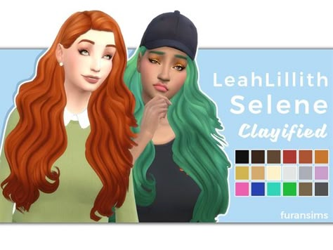 furansims' Leah Lillith Selene Clayified - Mesh needed Sims 4 Cc Clayified Hair, Sims 4 Cc Shoes, Play Sims, Pelo Sims, Sims 4 Cc Makeup, Sims 4 Mm Cc, Sims 4 Cc Skin, Sims 4 Mm, Sims Four