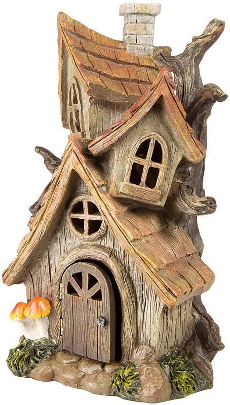 Fairy Garden Tree, Garden Tree House, Fairy Tree Houses, Fairy House Crafts, Bird Houses Ideas Diy, Clay Fairy House, Wildlife Garden, Fairy House Diy, Fairy Home