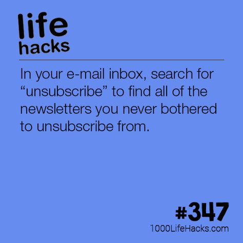 Clean Up Your Email Inbox Organization Life, 1000 Lifehacks, Hacking Websites, Hack My Life, Computer Help, 1000 Life Hacks, Life Hacks Websites, Tech Hacks, Making Life Easier