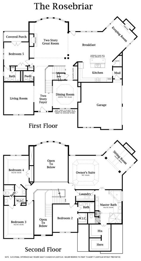 Floorplan House, Downstairs Bedroom, Double Staircase, Two Story House Plans, Two Story House, Garage Floor Plans, Extra Bedroom, Barndominium Floor Plans, Bathroom Idea