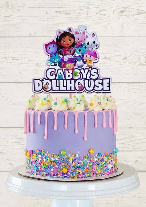 Gabbys Playhouse Cake, Gabby The Dollhouse Cake, Gabby Dolls House Cake, Gabby Doll House Cake, Gabby Dollhouse Birthday Cake, Gabbys Dollhouse Birthday Cake, Gabbys Dollhouse Cake, Lolly Cake, Mothers Day Cards Craft