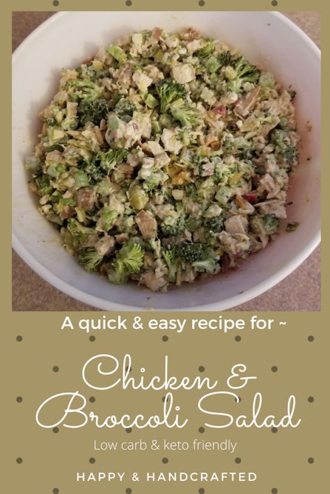 Chicken And Broccoli Salad, Healthy Chicken And Broccoli, Broccoli Pasta Salads, Zucchini Relish, Chicken Broccoli Pasta, Chicken Protein, Shrimp Salad Recipes, Protein Salad, Broccoli Chicken