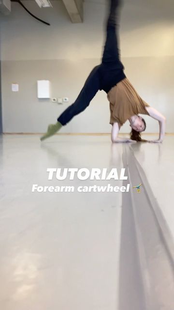 Elbow Cartwheel Tutorial, One Handed Cartwheel Tutorial, Cartwheel Variations, Floorwork Tutorial, One Handed Cartwheel, Cartwheel Tutorial, Floor Work, Work Hack, Contemporary Floor