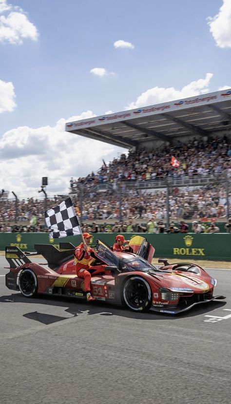 Ferrari Hypercar, Ferrari 2023, Antonio Giovinazzi, Bright Paint, 24h Le Mans, Formula 1 Car Racing, Ferrari Racing, Classic Racing Cars, Motorsport Photography