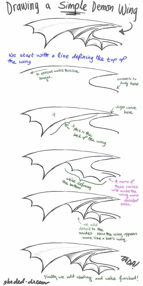 Dragon Wings Sketch, Dragon Talons Drawing, Dragon Wing Reference, Human With Dragon Wings, Dragon Wings Reference, Bat Wings Reference, Dragon Wings Drawing Reference, Devil Wings Drawing, Demon Wings Drawing