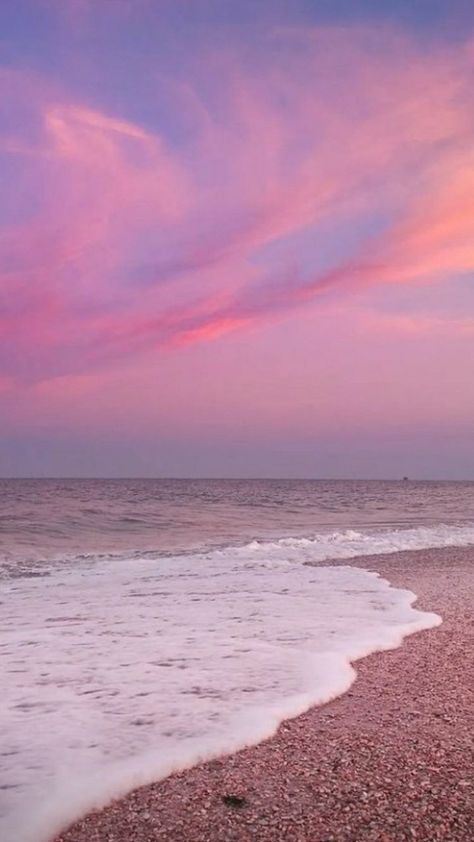 Athstetic Purple, Pastel Beach, Sunset Rose, Psychadelic Art, Adriatic Sea, Beach Wallpaper, Pretty Sky, Sunset Pictures, Beach Vibes