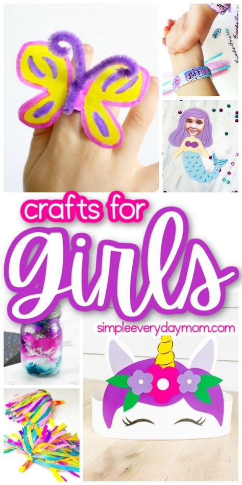 Crafts For 7 Year Girl, Crafts For 6 Yo Girl, Crafts For Girls Age 5-8, Girl Activities, Cute Projects, Art Ideas For Kids, Flowers Paper Craft, Ava Marie, Girls Crafts