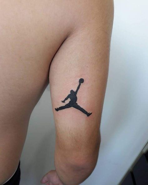 Black Magic Tattoo, Jordan Tattoo, Tattoos Leg, Basketball Tattoos, Pink Floyd Tattoo, Sport Tattoos, Medical Tattoo, Japanese Tattoo Symbols, Forearm Band Tattoos