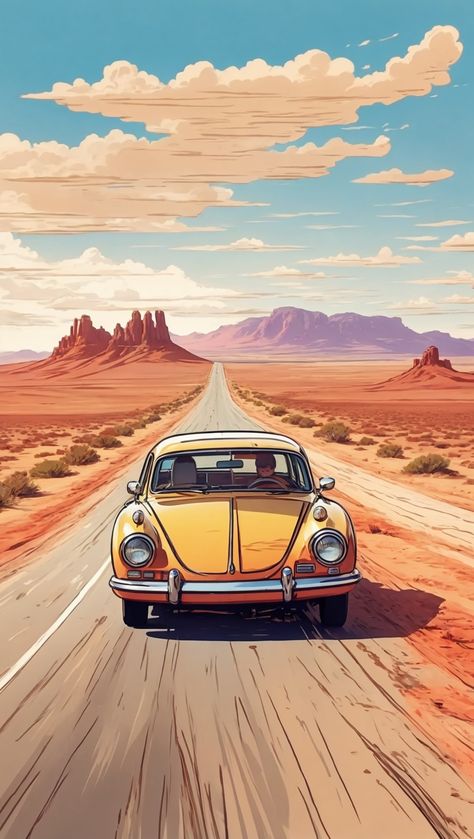 Learn how to draw a realistic car speeding on the highway with a desert view in comic style. This tutorial will show you how to use perspective, shading, and motion effects to create a dynamic scene. 🚗🌵🌞 Draw A Car, Prompt Engineering, Desert Road, Perspective Drawing, Graphic Tshirt Design, Comic Style, Learn How To Draw, Comic Styles, Art Cars