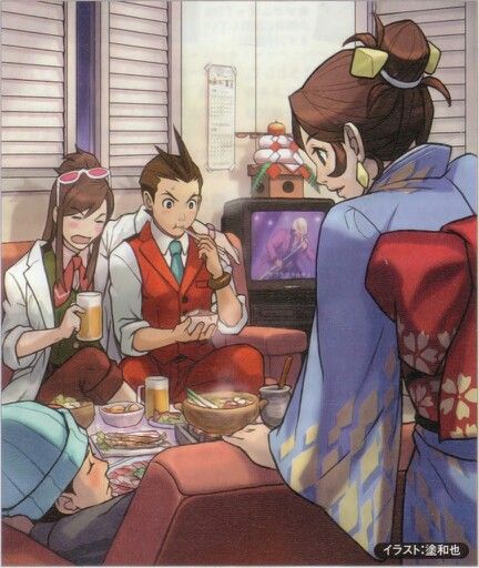 Official Apollo Justice artwork featuring: The Great Scientist Ema Skye, Apollo himself, Trucy Wright the Magician and hobo Phoenix... Location: Wright Anything Agency Justice Artwork, Ema Skye, Miles Edgeworth, Apollo Justice, Professor Layton, Phoenix Wright, Ace Attorney, What’s Going On, The Magicians