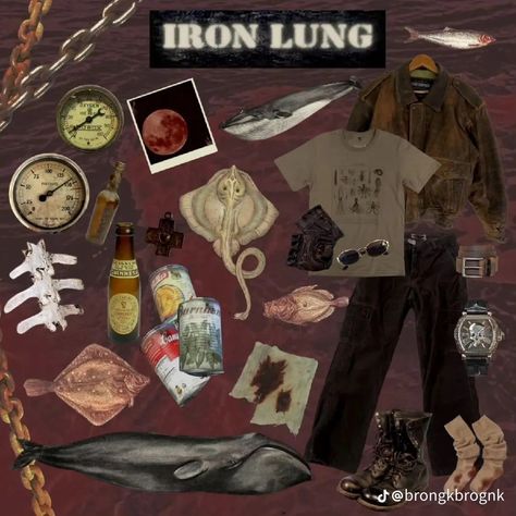 Made by brongkbrognk on tiktok Lung Aesthetic, Analogue Horror, Countdown To Extinction, Iron Lung, Horror Aesthetic, Outfit Polyvore, A Night At The Opera, Science Student, 4k Followers