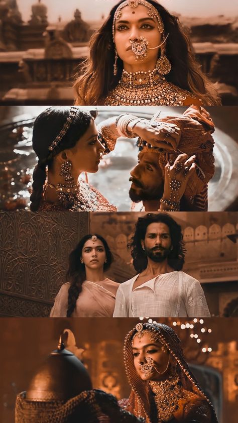 Padmavati Aesthetic, Padmavati Deepika Dress, Deepika Padukone Padmavati, Bollywood Cinematography, Bhansali Aesthetic, Padmavati Jewellery, Rani Padmavati, Padmavati Movie, Vintage Bollywood Aesthetic