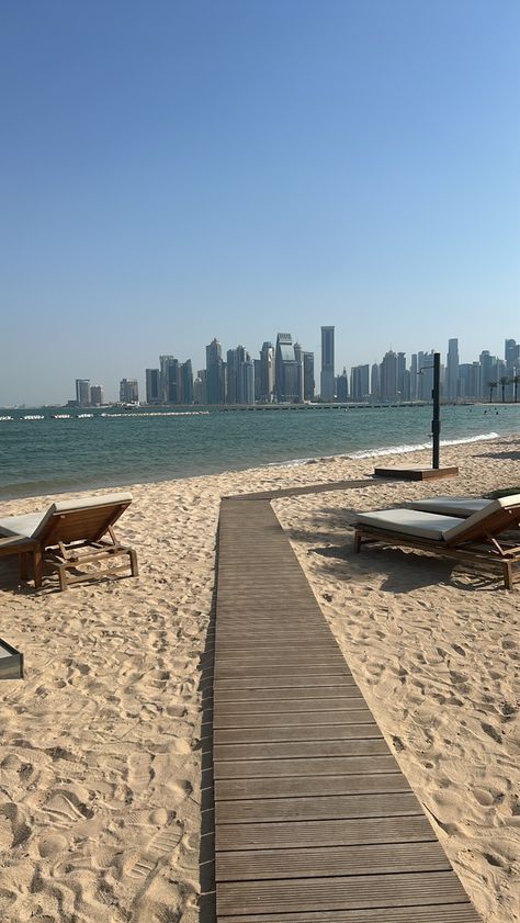 Doha Beach, Clear Beaches, Qatar Doha, Doha, Qatar