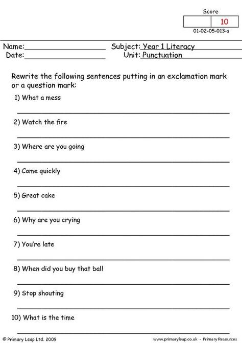 Literacy: Word order 10 | Worksheet | PrimaryLeap.co.uk Question Sentences Worksheets, Exclamation Mark Worksheet, Interrogative Sentences Worksheet, Kinds Of Sentences Worksheet For Grade 4, Exclamatory Sentences Worksheet, Types Of Sentences Worksheet Grade 5, Kindergarten Grammar Worksheets, Plant Life Cycle Worksheet, Capital Letters Worksheet