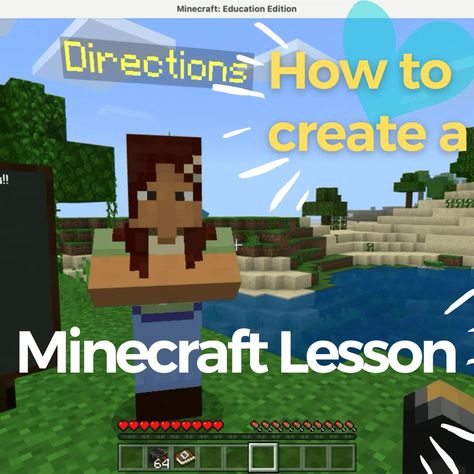 No matter the age of the students if you are looking to increase student engagement then Minecraft Education Edition may be the answer. Here are some steps for creating a Minecraft Lesson. Minecraft Lesson Ideas, Minecraft Computer, Minecraft Education, Minecraft School, Minecraft Challenges, Cult Of Pedagogy, Game Based Learning, Minecraft Ideas, Student Engagement